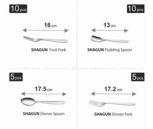 Shri & Sam Pack of 45 Stainless Steel High Grade Shagun Dinner Set  (Silver) - Image 3